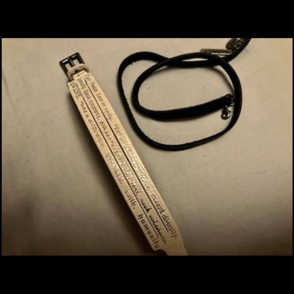 One Humanity and Once crash and burn wrap bracelet